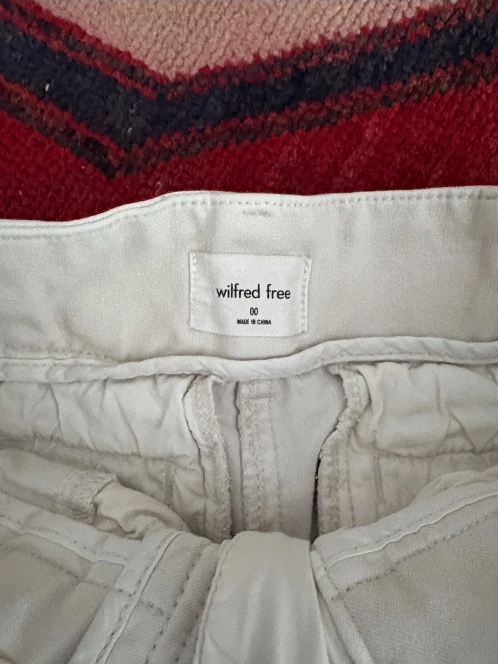 Wilfred off white pants